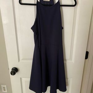 Navy cocktail dress